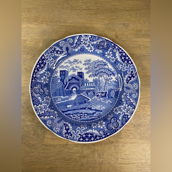 Spode Castle Dinner Plate Blue room Collection Traditions series 10.25" - Picture 2 of 7